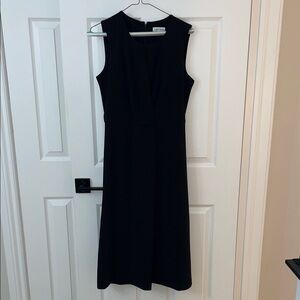 Black Calvin Klein Sleeveless Dress